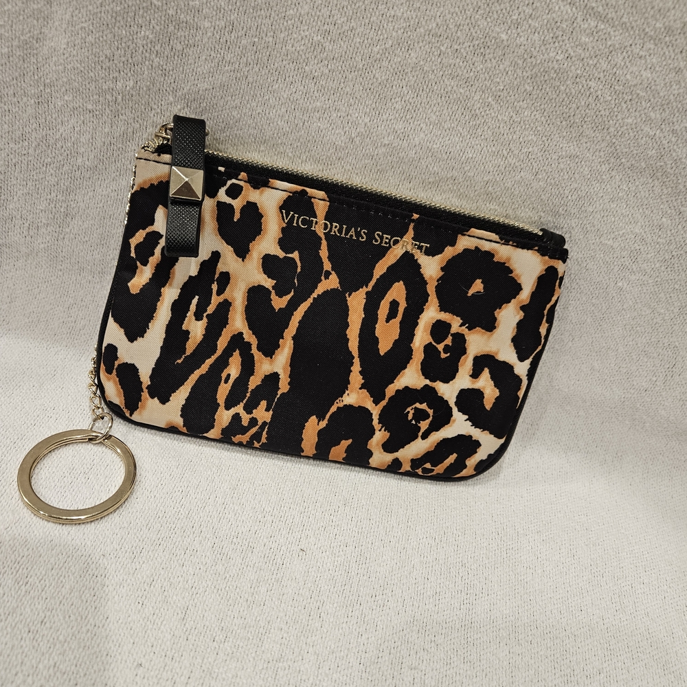 Victoria's Secret Animal Print Keychain Pouch